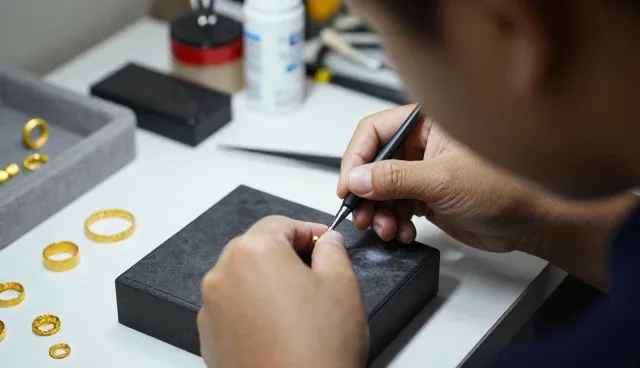 君豪金业（深圳）有限公司提供高品质铂金对戒满足社区服务站需求